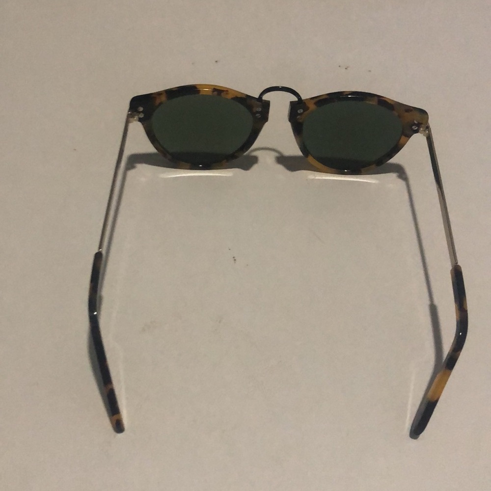 Karen Walker Helter Skelter Tort Sunglasses with Case - Picture 3 of 9